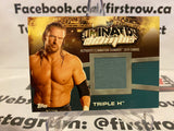 WWE Triple H EC-3 Elimination Chamber 2010 Topps Event Used Mat Relic Card