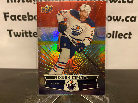Leon Draisaitl 2021-22 Upper Deck Tim Hortons Hockey Card #99