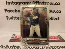 2021 Bowman Chrome #69 Cristian Pache RC Atlanta Braves