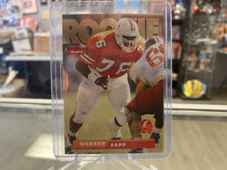 1995 Skybox Impact Warren Sapp Rookie #179 Tampa Bay Buccaneers
