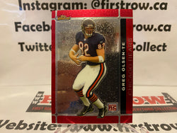 2007 Topps Finest Rookie Greg Olsen #127 Rookie RC