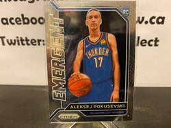 Aleksej Pokusevski 2020-21 Panini Prizm EMERGENT Rookie #12 THUNDER