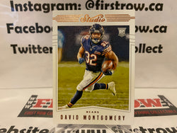 David Montgomery 2019 Chronicles Studio RC S5 Chicago Bears Rookie