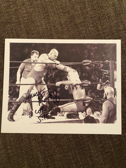 Nikita Koloff Autographed 8x10 Wrestling Photo - First Row Collectibles