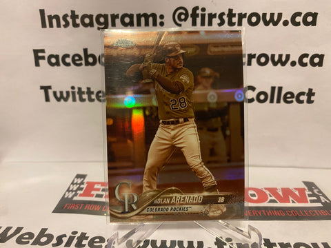 2018 Topps Chrome Sepia Refractors #163 Nolan Arenado