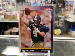 1991 Score Brett Favre #611 RC Rookie Card Original HOF Green Bay Packers