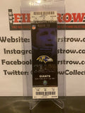 RAY LEWIS FINAL HOME GAME - 2012 NFL GIANTS @ RAVENS FULL FOOTBALL TICKET