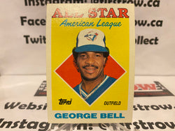1988 Topps #390 GEORGE BELL Toronto Blue Jays
