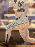 Rickey Henderson signed New York Yankees 12x16 Photo JSA Certified
