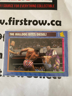 Davey Boy Smith 1997 WWF Magazine Card RARE #97 - First Row Collectibles