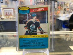 1980-81 O-Pee-Chee OPC CARD #182, WAYNE GRETZKY Checklist Marked See Photos