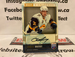 2006-07 Upper Deck Be a Player Signatures Auto Chris Drury #CD Auto