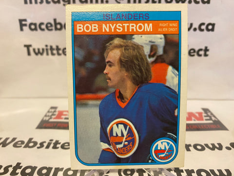 1982-83 O-Pee-Chee Bob Nystrom New York Islanders #208