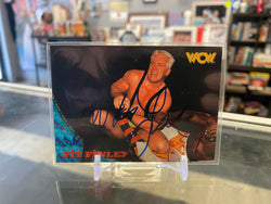 Fit Finlay signed WCW Wrestling Card