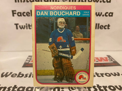 1982-83 O-Pee-Chee Dan Bouchard Quebec Nordiques #278