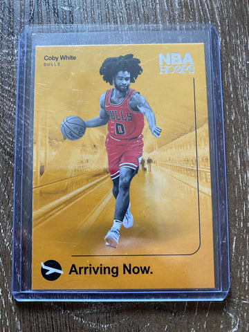 Coby White 2019-20 Panini NBA Hoops Arriving Now Insert Card #16