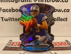 2014 Bowman Die Cut Holo Foil Matthew Stafford #28 Detroit Lions