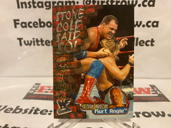 2001 Fleer WWE Wrestlemania Stone Cold Said So #2 Kurt Angle