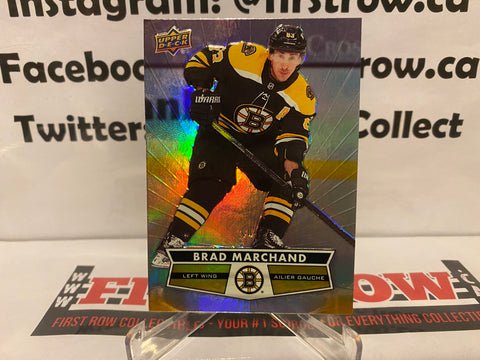 Brad Marchand 2021-22 Upper Deck Tim Hortons Hockey Card #63