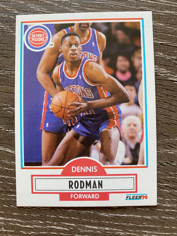 Dennis Rodman 1990-91 Fleer Basketball #59
