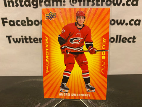 Andrei Svechnikov 2021-22 Upper Deck Tim Hortons Promotion PP-10
