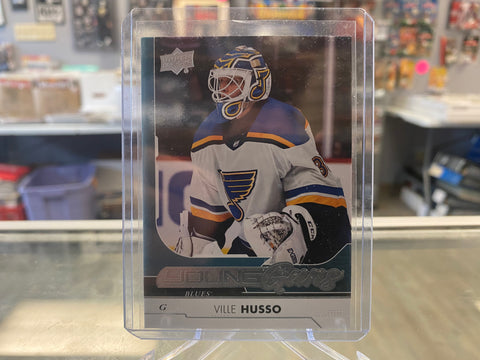 2017-18 Upper Deck Series 2 Ville Husso Young Guns YG Rookie Card RC #478