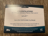 2010 Topps Platinum WWE Relics MVP #76