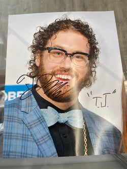 TJ Miller signed Deadpool Marvel Movie 8x10 Photo