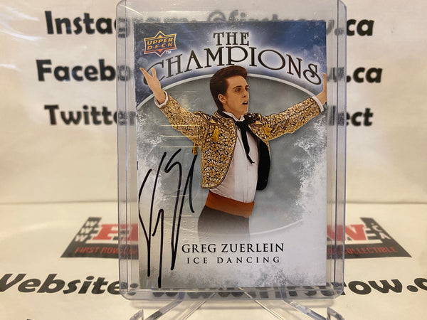 2009-10 Upper Deck The Champions Greg Zuerlein #WC11 Auto