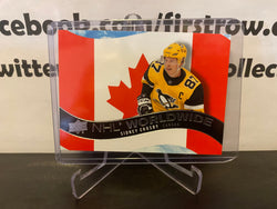 Sidney Crosby 2020-21 Upper Deck Series 1 NHL Worldwide #WW25 - First Row Collectibles