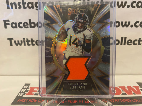 Courtland Sutton 2019 Panini Select Sparks /99 #37