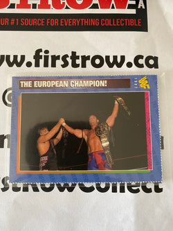 Davey Boy Smith 1997 WWF Magazine Card RARE #100 - First Row Collectibles