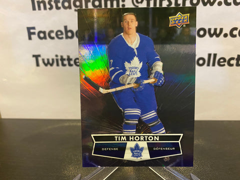 Tim Horton 2021-22 Upper Deck Tim Hortons Hockey Card #1