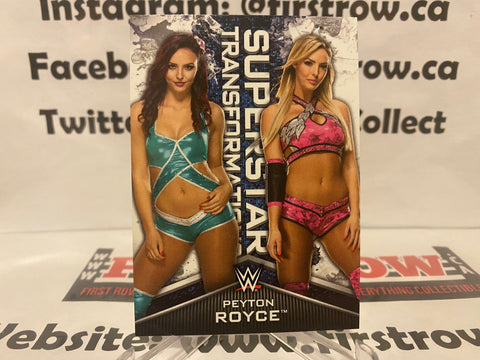 2020 Topps WWE Women's Division Superstar Transformations ST-12 Peyton Royce