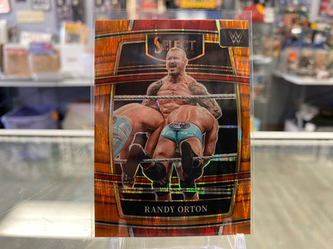 2022 Select WWE Randy Orton Concourse Orange Flash Prizm #94