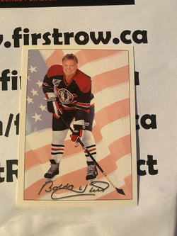 Bobby Hull 1991-92 Ultimate Original Six #77 - First Row Collectibles