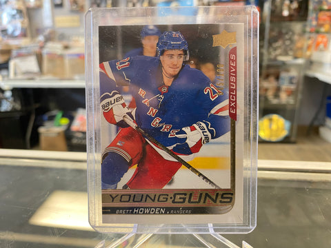 2018-19 Upper Deck Young Guns UD Exclusives Rookie #215 Brett Howden /100