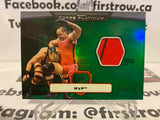WWE MVP GREEN Topps Platinum 2010 Event Worn Relic Card /399