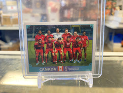 Canada TEAM SQUAD COUNTRY Panini FIFA World Cup Qatar 2022 Stickers #CAN 1 FLAG