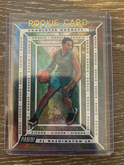 PJ Washington JR. 2019-20 19-20 NBA Player Of The Day RC SP Rainbow Foil 91/99