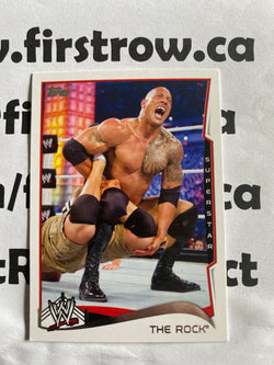 The Rock 2014 WWE Topps #40 - First Row Collectibles