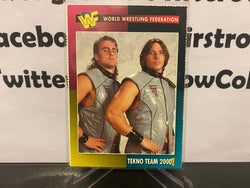 Tekno Team 2000 1995 WWF Card RARE - First Row Collectibles
