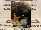 Apollo Crews 2016 Topps WWE Then & Now Wrestling Rookie Shirt Relic Card /299