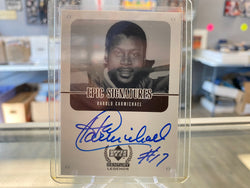 1999 Upper Deck Century Legends Epic Signatures Harold Carmichael #HC Auto