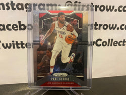Paul George 2019-20 Panini Chronicles Prizm Basketball Update #503 Clippers - First Row Collectibles