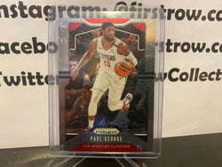 Paul George 2019-20 Panini Chronicles Prizm Basketball Update #503 Clippers
