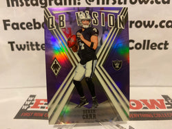 2019 Panini Phoenix QB Vision Purple Derek Carr #’d /149 SP 🔥
