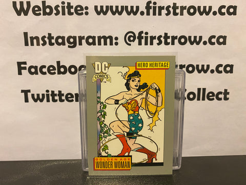Wonder Woman 1991 Impel DC Cosmic Cards Inaugural Edition #19