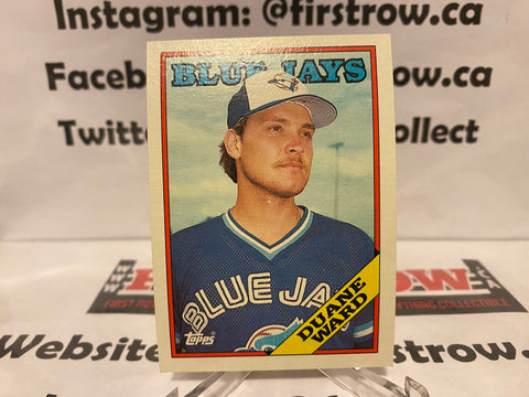 1988 Topps Toronto Blue Jays Baseball Card #696 Duane Ward
