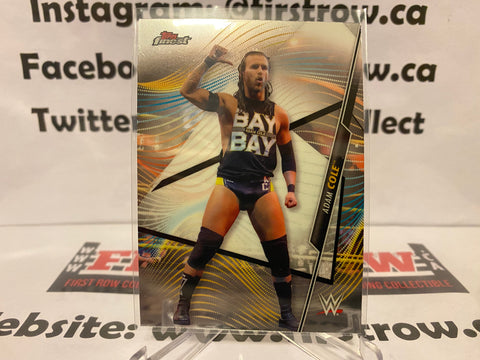 Adam Cole 2020 Topps Finest WWE Wrestling #71 Card